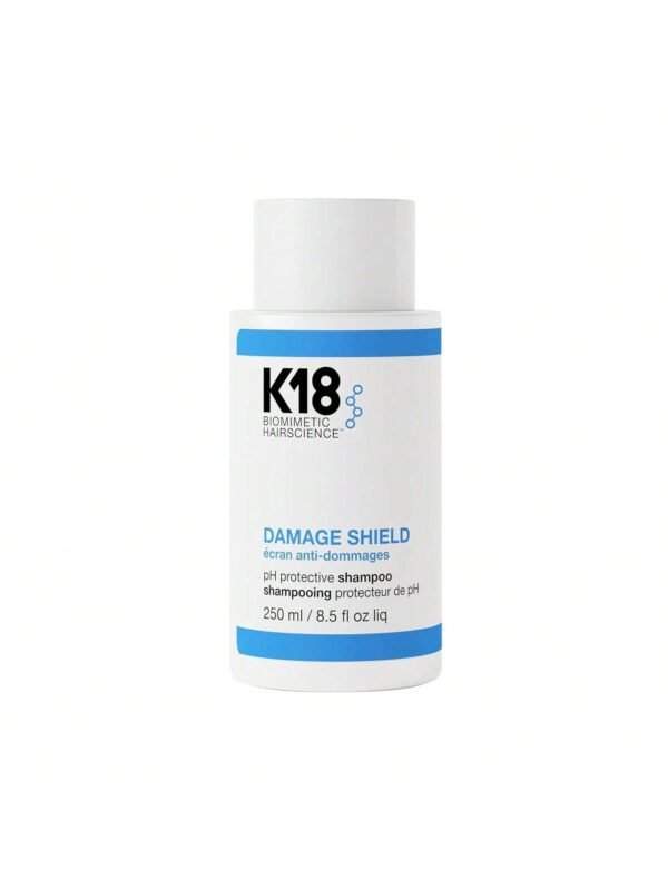 K18 Damage Shield Protective Shampoo, Reduces Frizziness & Tangles, Maintains Hair Health, 8.5 Fl Oz