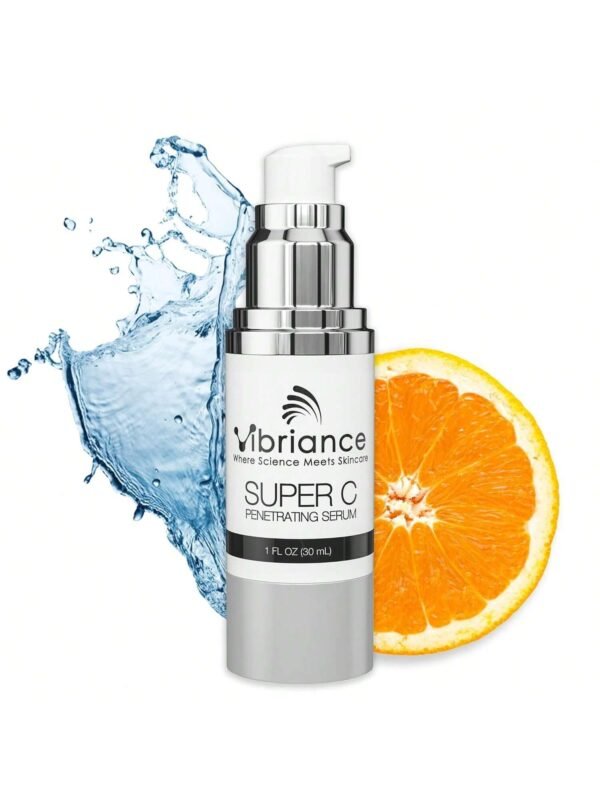 Super C Serum for Mature Skin, Made in USA, All-in-One Vitamin Formula Hydrates, Firms, Lifts, Smooths, Targets Age Spots, Wrinkles, 1 fl ozVibriance Super C Serum for Mature Skin, Made in USA, All-in-One Vitamin Formula Hydrates, Firms, Lifts, Smooths, Targets Age Spots, Wrinkles, 1 fl oz