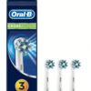 Cross Action Electric Toothbrush Replacement Brush Heads Refill, 3 Count, White