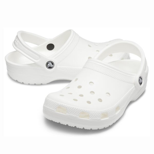 Crocs Garden Clogs for Women and Men - Slip On Work Shoes with Arch Support, Quick-Dry Water Shoes & Comfortable Casual Sandals | Size: 45 Code / Women's 13 / Men's 11 | Color: White