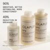 Olaplex Wash and Shine Hair Kit: No. 3, 4, 5, Shampoo & Conditioner Set to Cleanse, Hair Perfector Repairing Hair Treatment, Hydrate, & Control Frizz Up to 72 Hours, Concentrated for Dry Damaged Hair, Repairs & Strengthens For All Hair Types