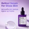 Korean Retinol Serum with Bakuchiol | Anti-Aging Face Serum for Wrinkles, Pore Minimizing & Skin Refining | 30ml Gentle Formula, Firming | Friendly to sensitive skin