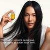 Olaplex No. 7 Bonding Oil, Concentrated High Shine Oil, Heat Protectant, Visibly Smooths & Softens Hair, Added Color Vibrancy, Up to 72 Hour Frizz Control, For All Hair Types, 1 fl oz