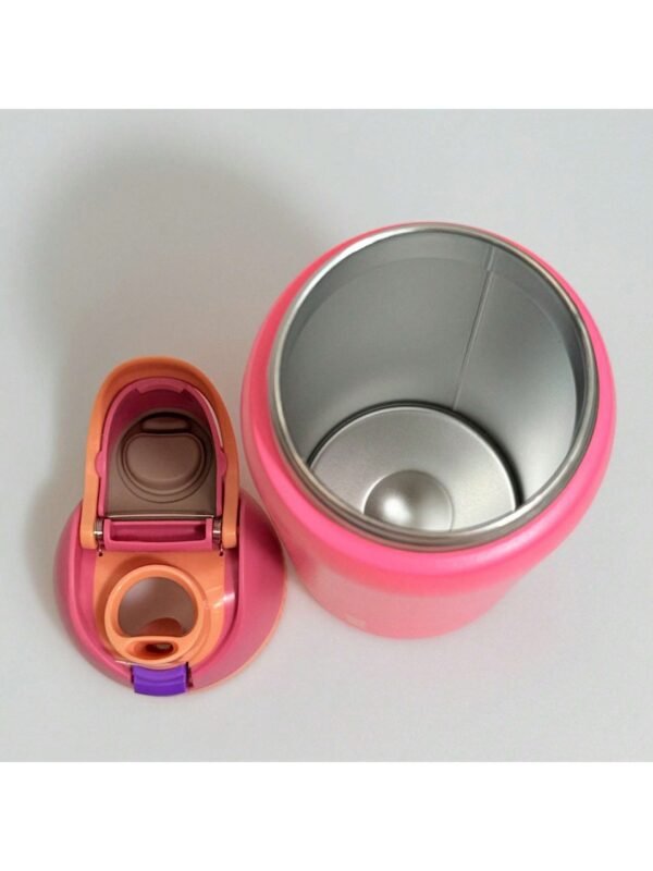 OWALA 32OZ Water Bottle With Straw, Insulated Stainless Steel Tumbler, 24hrs Cold, Lock Lid, for Sports Travel School,Color: Rose red