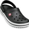 Crocs Garden Clogs for Women and Men - Slip On Work Shoes with Arch Support, Quick-Dry Water Shoes & Comfortable Casual Sandals | Size:  Women's 8 / Men's 6 | Color: Black