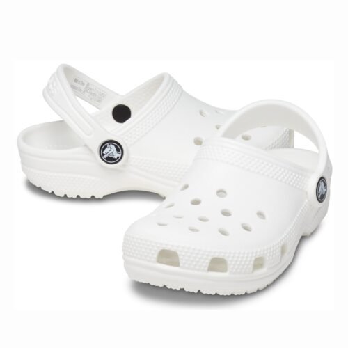 Crocs Garden Clogs for Women and Men - Slip On Work Shoes with Arch Support, Quick-Dry Water Shoes & Comfortable Casual Sandals | Size: 37 Code / 5 Big Kid | Color: White
