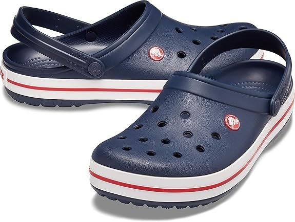 Crocs Garden Clogs for Women and Men - Slip On Work Shoes with Arch Support, Quick-Dry Water Shoes & Comfortable Casual Sandals | Size: Women's 9 / Men's 7 | Color: Blue