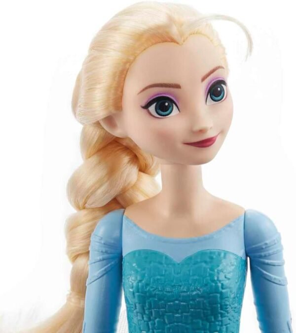 Disney Princess Dolls, Elsa Posable Fashion Doll with Signature Clothing and Accessories, Disney's Frozen Movie Toys