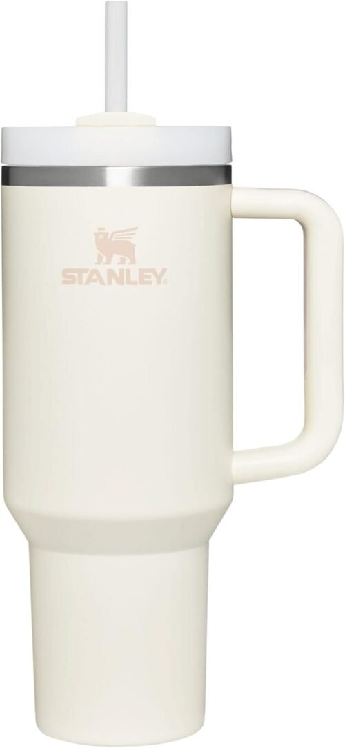 STANLEY Quencher H2.0 Tumbler with Handle and Straw 40 oz | Flowstate 3-Position Lid | Cup Holder Compatible for Travel | Insulated Stainless Steel Cup