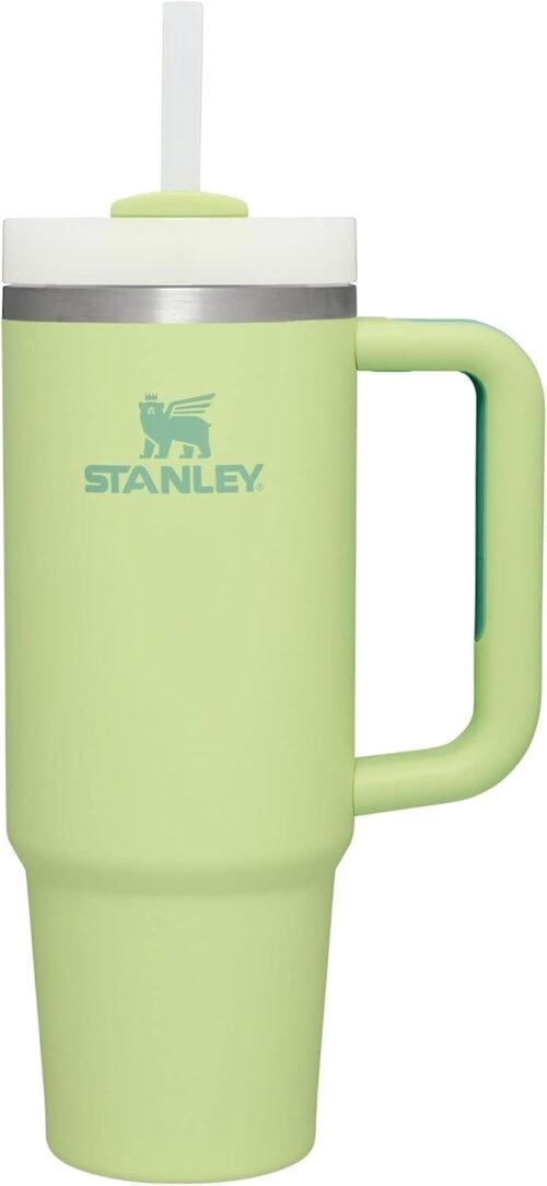 STANLEY Quencher H2.0 Tumbler with Handle and Straw 40 oz | Flowstate 3-Position Lid | Cup Holder Compatible for Travel | Insulated Stainless Steel Cup