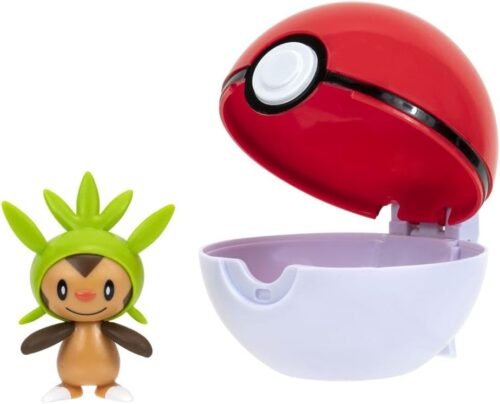 Pokémon PKW3134 Clip 'n'Go Poké Balls - Igamaro & Pokéball, Official Pokéball with 5 cm Figure