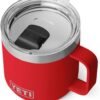 YETI Rambler 14 oz Ceramic Lined Stackable Mug, Vacuum Insulated, Stainless Steel with MagSlider Lid