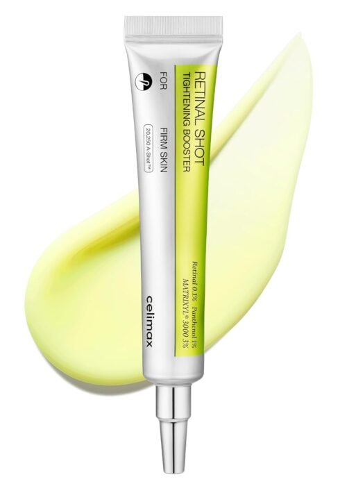 celimax The Vita A Retinal Shot Tightening Booster | 0.1% Retinal, Pore Minimizer, Wrinkles & Fine Lines, Firmer Skin, 15ml