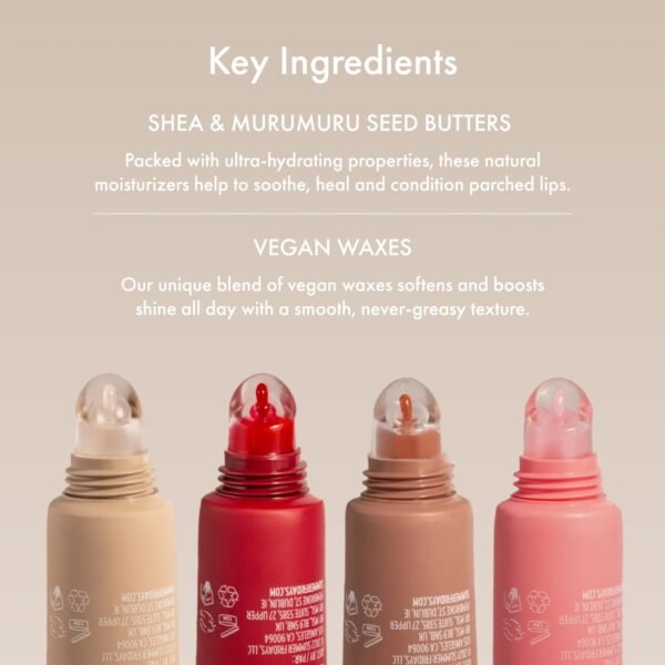 Summer Fridays Lip Butter Balm - Conditioning Lip Mask and Lip Balm for Instant Moisture, Shine and Hydration - Vanilla