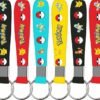 POKEMON 86PCS For Cute Birthday Party decorations Set Included 12 Bracelets, 12 Acrylic Pins, 12 Keychains, 50 Stickers, for Boys and Girls Cartoon Theme Party