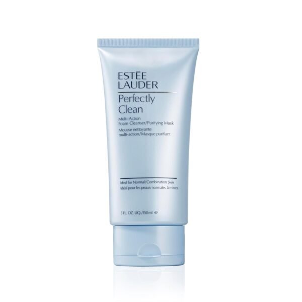 Estée Lauder Perfectly Clean Multi-Action Foaming Face Wash Cleanser/Purifying Face Mask, 5.0 fl oz.
