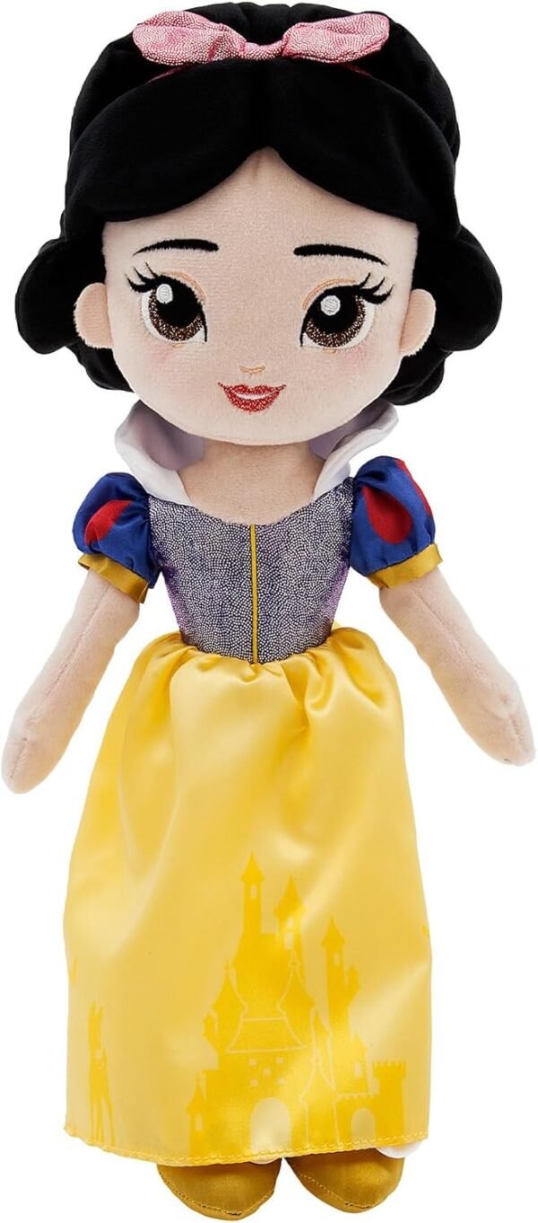 Disney Official Disney Princess Plush Doll (Snow White) Medium 14 Inches, Disney Princess Dolls with Embroidered Features, Disney Plush Toys, Princess Toys for Girls