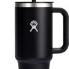 Hydro Flask Travel Tumbler with Handle, Lid and Straw - Insulated Stainless Steel in 40 Oz Trillium