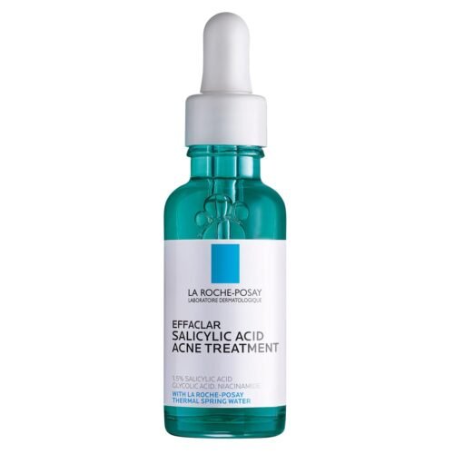 La Roche-Posay Effaclar 1.5% Salicylic Acid Serum, Acne Treatment For Face With Glycolic Acid & Niacinamide, Acne Serum Helps Clear Blackheads, Whiteheads, Pimples & Reduces Post Acne Marks