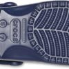 Crocs Garden Clogs for Women and Men - Slip On Work Shoes with Arch Support, Quick-Dry Water Shoes & Comfortable Casual Sandals | Size: 44 Code / Women's 12 / Men's 10 | Color: Navy