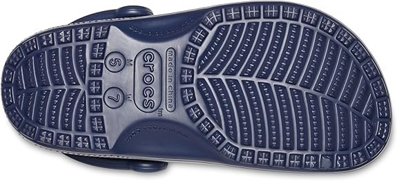 Crocs Garden Clogs for Women and Men - Slip On Work Shoes with Arch Support, Quick-Dry Water Shoes & Comfortable Casual Sandals | Size: 44 Code / Women's 12 / Men's 10 | Color: Navy