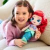 Disney Official Princess Plush Doll, Ariel from The Little Mermaid, Medium 14 Inches, Soft Plushy with Embroidered Features, Princess Toys for Girls, Disney Dolls, Stuffed Animals for Girls