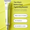 celimax The Vita A Retinal Shot Tightening Booster | 0.1% Retinal, Pore Minimizer, Wrinkles & Fine Lines, Firmer Skin, 15ml
