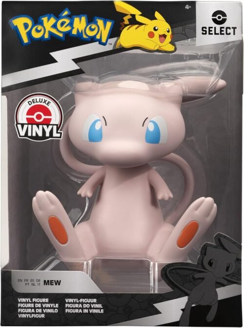 Pokemon Mew Select Vinyl Figure - 4-Inch Figure Made from Vinyl