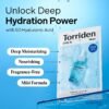 Torriden DIVE IN Hyaluronic Acid Facial Mask (10 sheets) | Deep Hydration Korean Face Sheet Mask | Panthenol & Allantoin