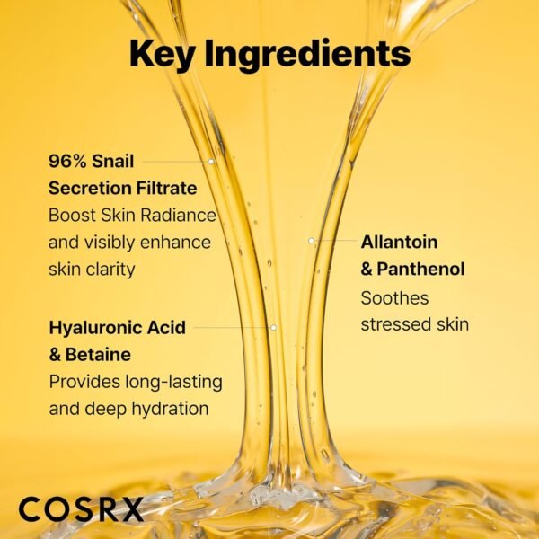 COSRX Snail Mucin Repairing Serum 100ml, Hydrating Serum for Face with Snail Secretion Filtrate for Dull Skin & Fine Lines