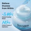 Torriden DIVE IN Hyaluronic Acid Soothing Cream 100ml (3.38 fl. oz) | Revitalizing Facial Moisturizer for Sensitive and Dry Skin