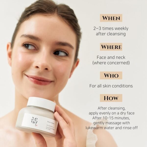 Beauty Of Joseon Ground Rice and Honey Glow Mask Korean Skin Care