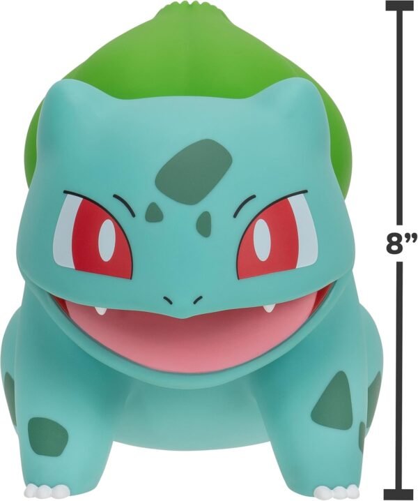Pokemon Bulbasaur Select Vinyl Figure - 8-Inch Figure Made from Vinyl