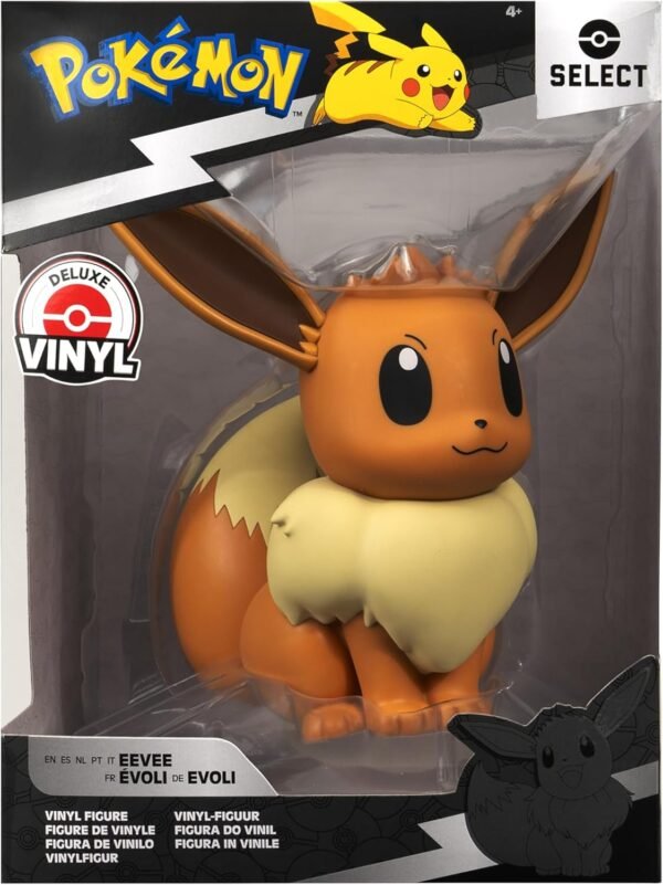 Pokemon Eevee Select Vinyl Figure - 8-Inch Figure Made from Vinyl