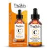 TruSkin Vitamin C Serum For Face – Anti Aging Face Serum with Vitamin C, Hyaluronic Acid, Vitamin E – Brightening Formula – Improve Appearance of Dark Spots, Tone, Fine Lines & Wrinkles, 1 Fl Oz