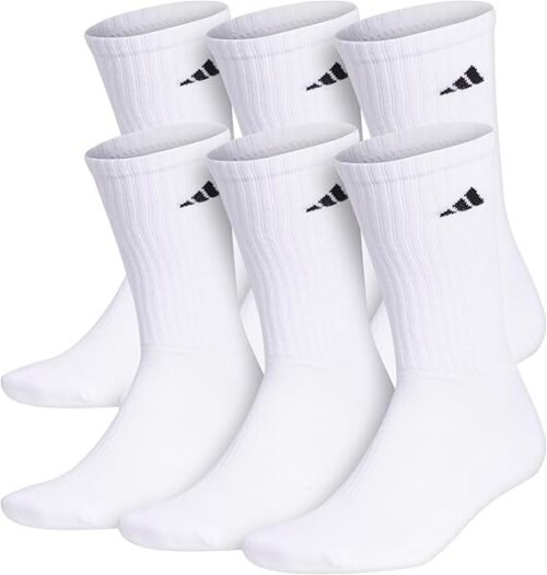 Adidas Men's Women's Athletic Cushioned 6-Pack