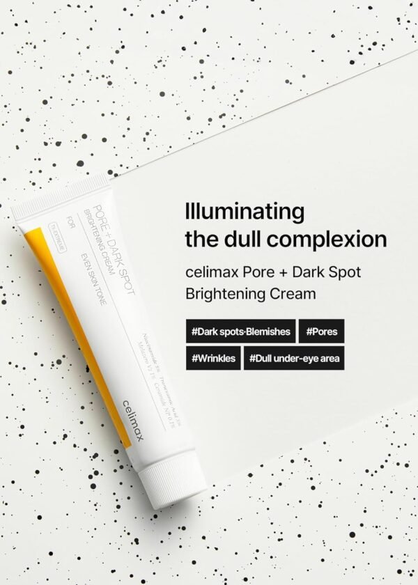 celimax Pore+Dark Spot Brightening Cream | with Niacinamide, Tranexamic Acid, TXA Cream, Pore Minimizer, Non-Irritating, Hydrating, For Sensitive Skin, Holiday Gift, 35ml