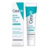 CeraVe Acne Control Gel, 2% Salicylic Acid Treatment With Glycolic Acid + Lactic Acids + Niacniamide, Acne Gel Helps Clear Blemishes Without Over Drying, Alcohol Free & Oil Free, 1.35 Fl Oz
