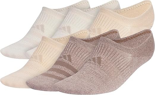 Adidas Men's Women's Athletic Cushioned 6-Pack