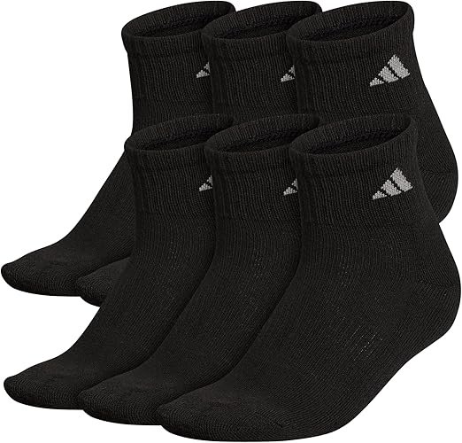 Adidas Men's Women's Athletic Cushioned 6-Pack