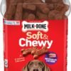 Milk-Bone Soft & Chewy Dog Treats, Beef & Filet Mignon Recipe, 25 Ounce