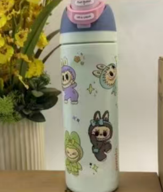 OWALAFreeSip NEW Original 32OZ Insulated Stainless Steel Water Bottle With Straw Sports Water Bottle