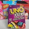 UNO Flip Playing Card Game Mattel Games Wild Card Uno Flip Uno (Wild Card uno)