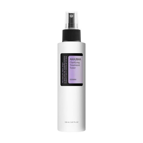 COSRX AHA/BHA Treatment Toner 5.07 fl.oz/ 150ml, Facial Exfoliating Spray for Whiteheads, Pores, & Uneven Skin