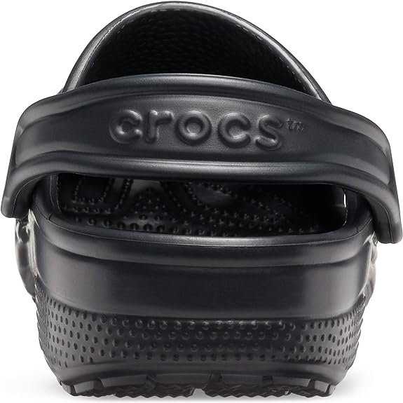 Crocs Garden Clogs for Women and Men - Slip On Work Shoes with Arch Support, Quick-Dry Water Shoes & Comfortable Casual Sandals | Size: Women's 10 / Men's 8 | Color: Black