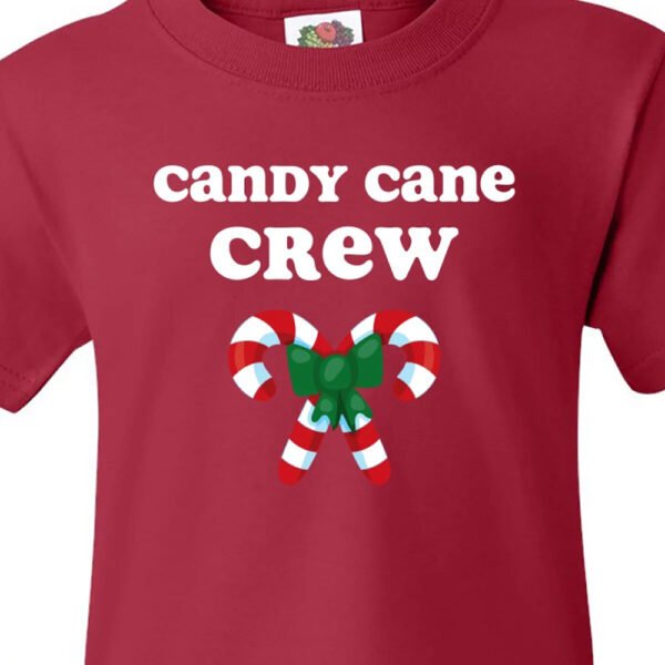 Inktastic Candy Cane Crew Boys or Girls Toddler T-Shirt