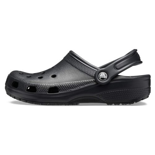 Crocs Garden Clogs for Women and Men - Slip On Work Shoes with Arch Support, Quick-Dry Water Shoes & Comfortable Casual Sandals | Size: Women's 10 / Men's 8 | Color: Black