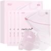 Medicube Salmon DNA PDRN pink collagen jelly gel mask | overnight face mask for glass glow skin- elasticity, hydrating, firming and moisturizing | korean skincare, 28g, 4ea