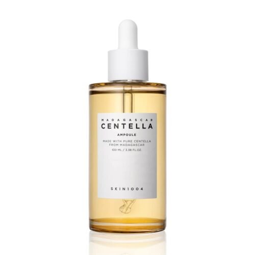 SKIN1004 Madagascar Centella Ampoule 3.38 fl.oz, 100ml, Korean Face Serum with Centella Asiatica, Hydrating and Moisturizing Care, Soothing Facial Serum for Skin Balance and Glow, Korean Skin Care