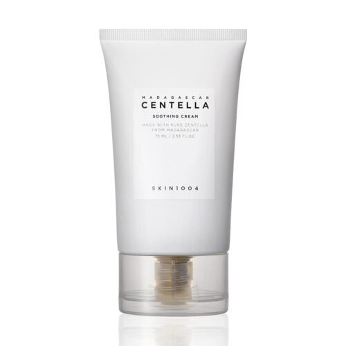 SKIN1004 Centella Soothing Cream 2.53 fl.oz, 75ml, Korean Face Moisturiser with Madagascar Centella Asiatica & Hyaluronic Acid, Hydrating Face Cream, Soothing Care, Cica Gel Cream, Korean Skin Care